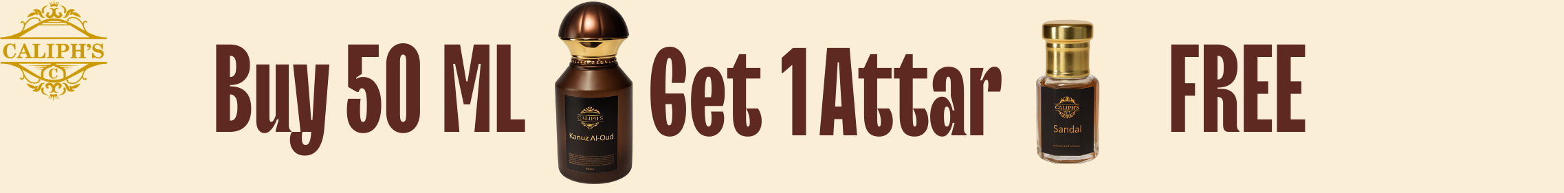 Caliphs Offer Banner